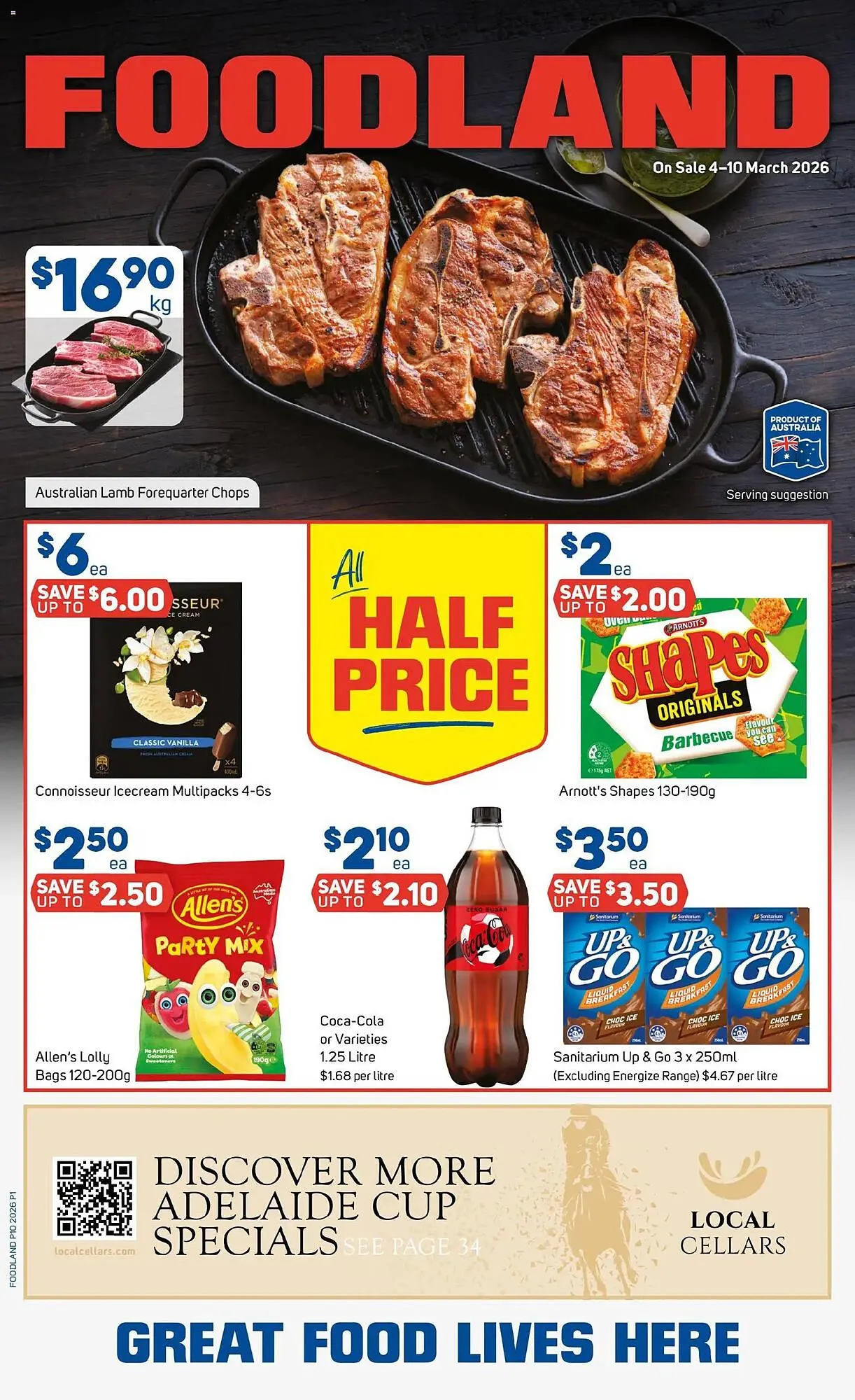 Foodland catalogue - Catalogue valid from 4 March to 10 March 2026 - page 1