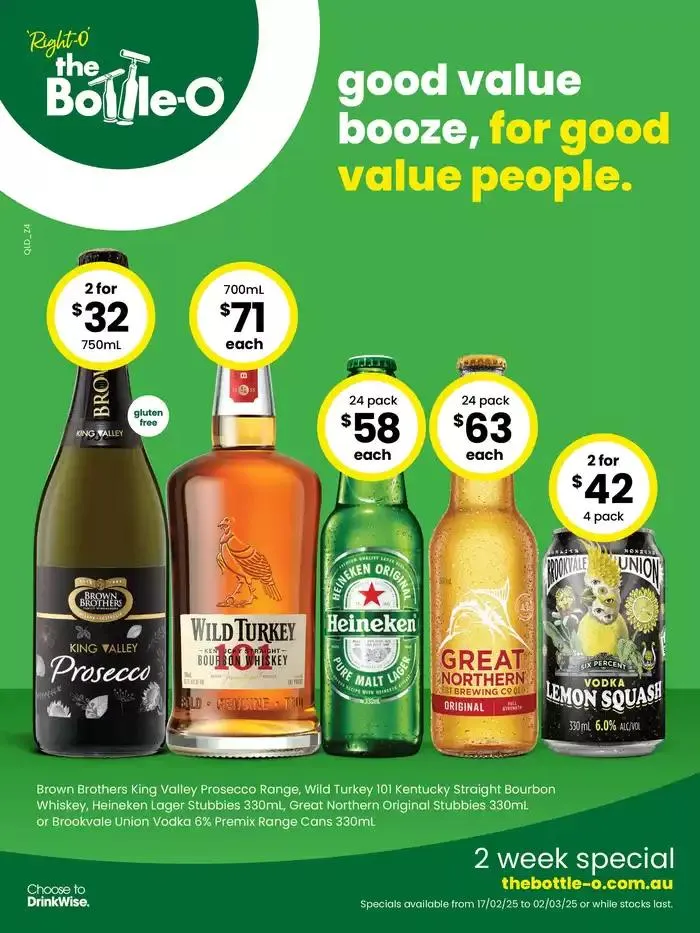 Good Value Booze, For Good Value People 17/02 - 1