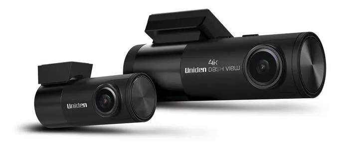 Uniden Dash View 50R 4K Smart Dash Cam with FHD Rear View Camera