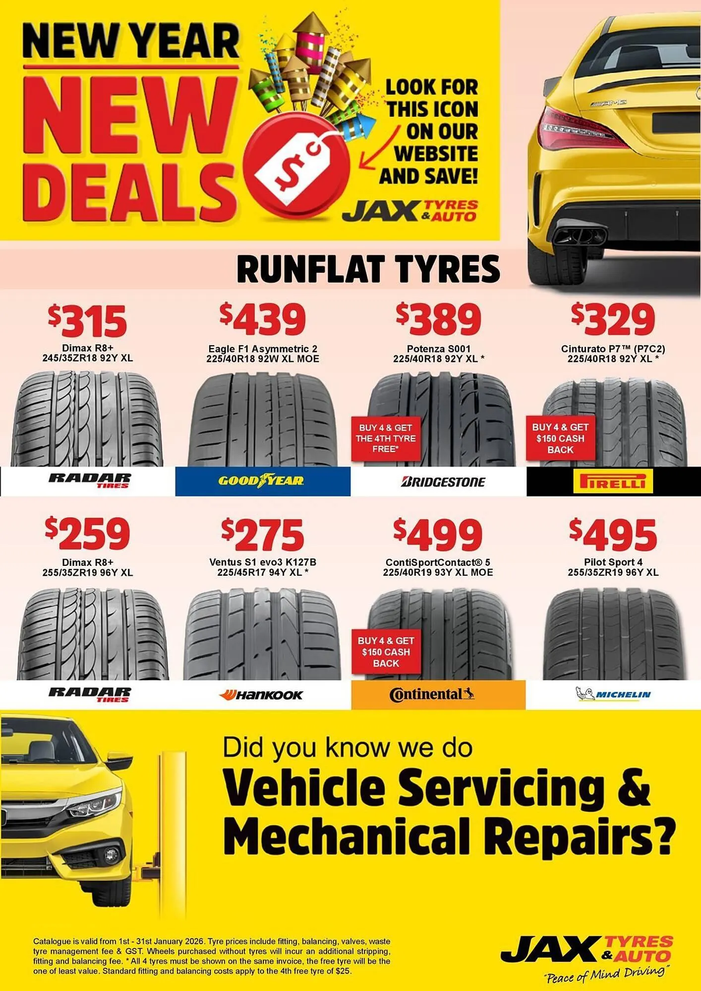 Jax Tyres catalogue - Catalogue valid from 2 January to 31 January 2026 - page 9