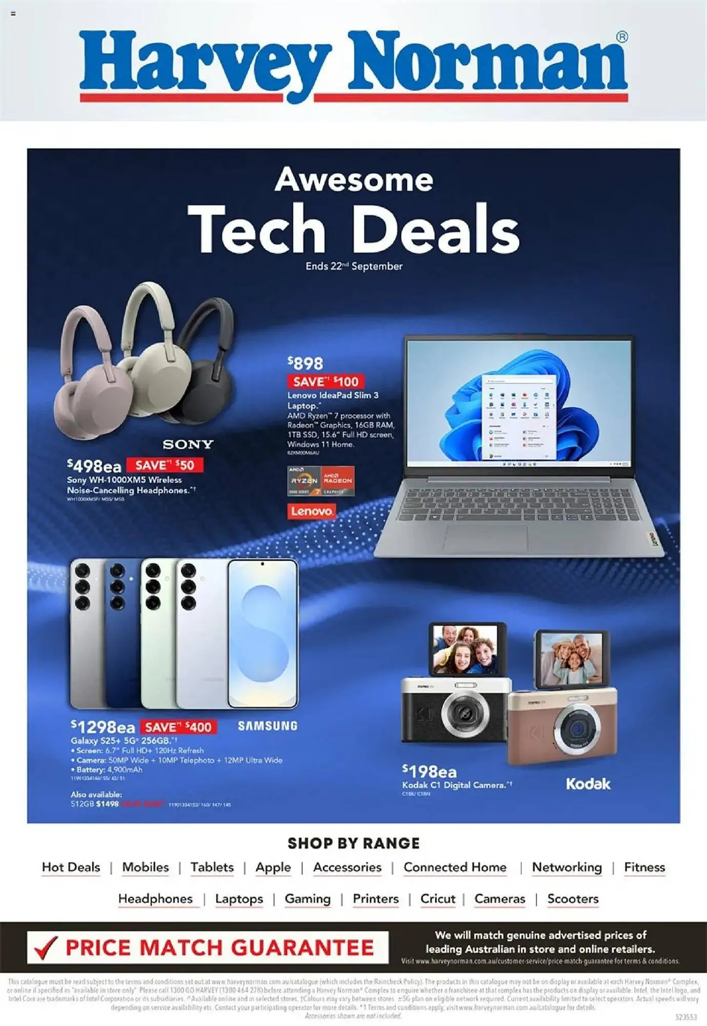 Harvey Norman catalogue - Catalogue valid from 15 September to 22 September 2025 - page 1
