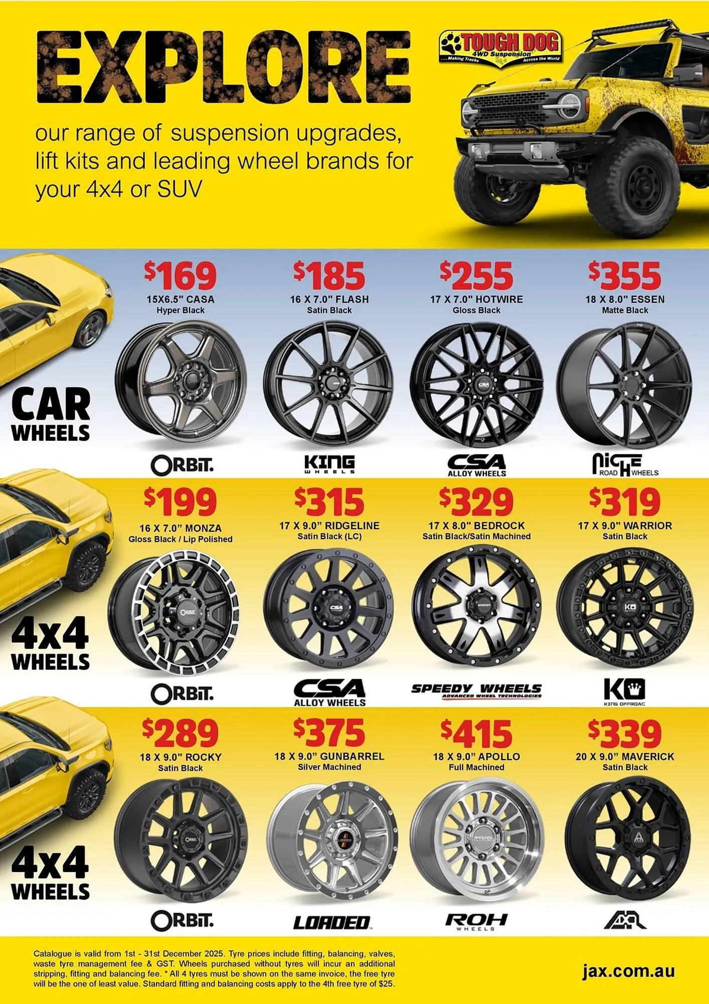 Jax Tyres catalogue - Catalogue valid from 1 December to 31 December 2025 - page 10