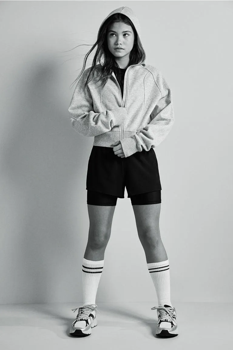 DryMove™ Double Layered Activewear Shorts