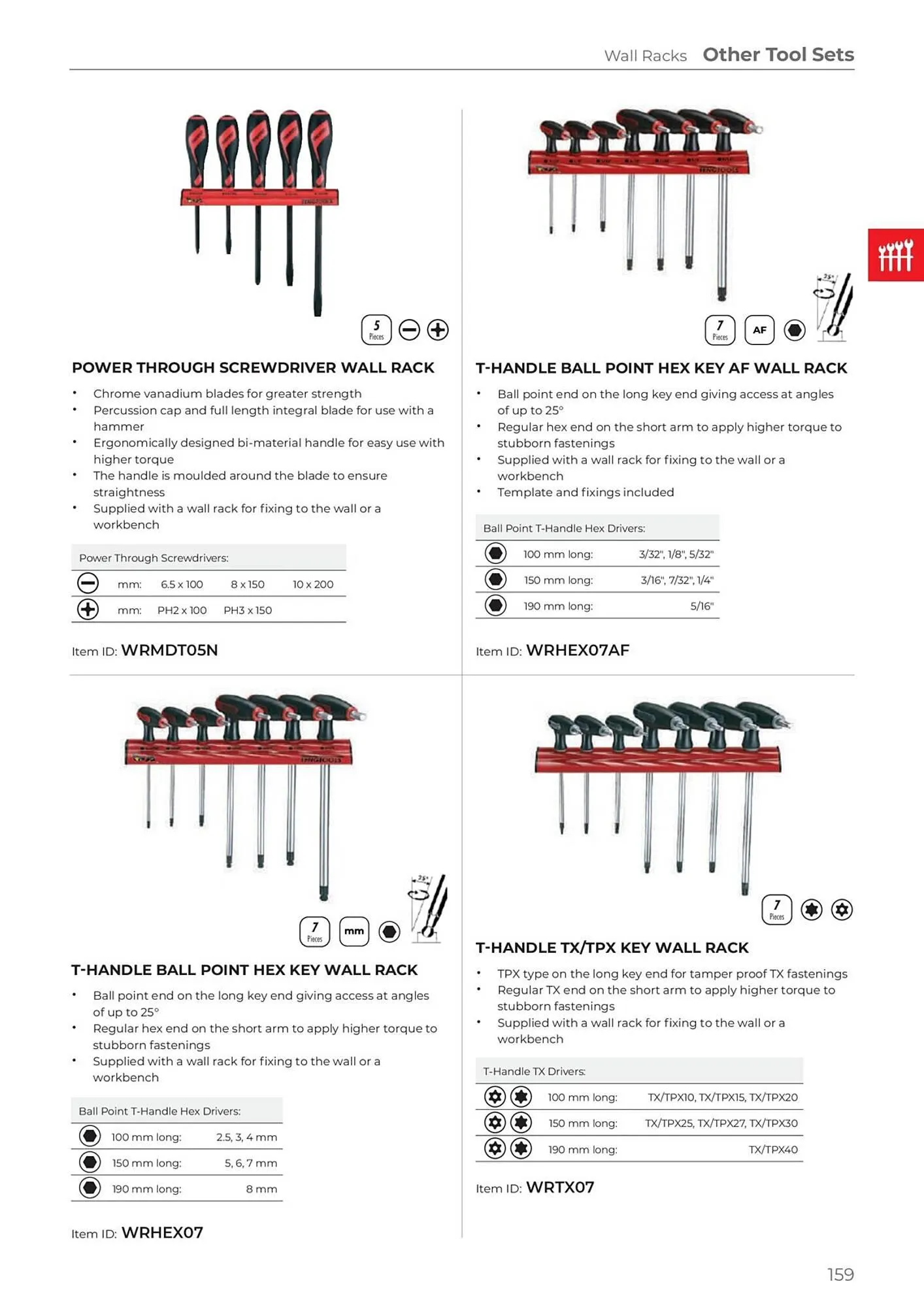 Teng Tools catalogue - Catalogue valid from 24 April to 31 December 2024 - page 160