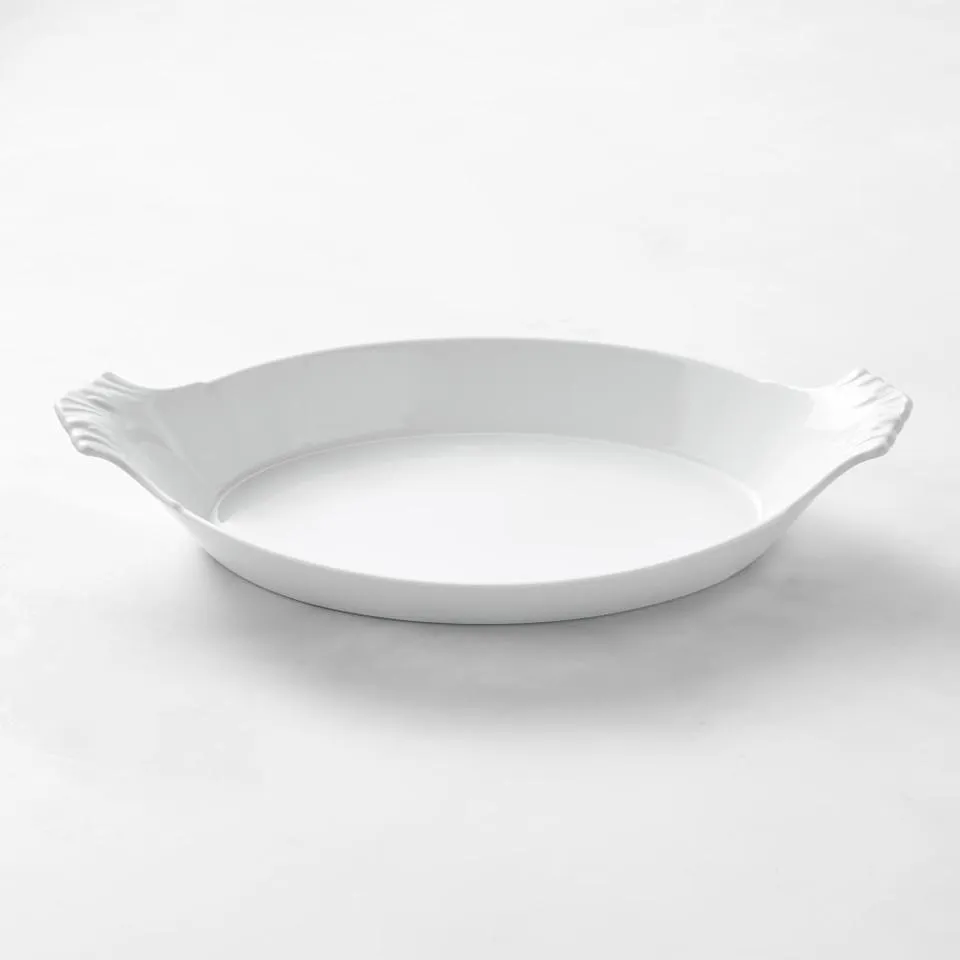 Apilco Porcelain Oval Au Gratin Baker