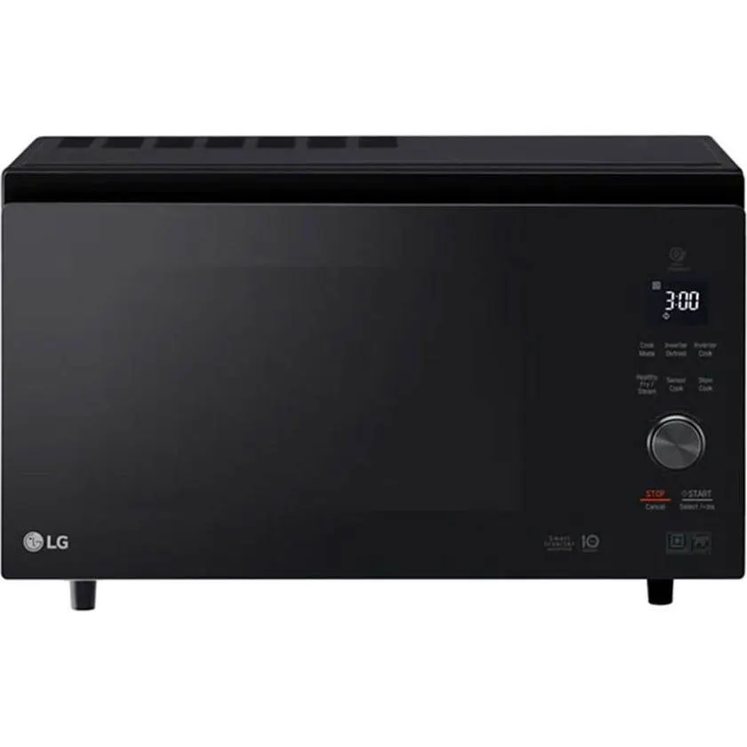 LG MJ3966ABS NeoChef 39L Black 1100W Convection Microwave