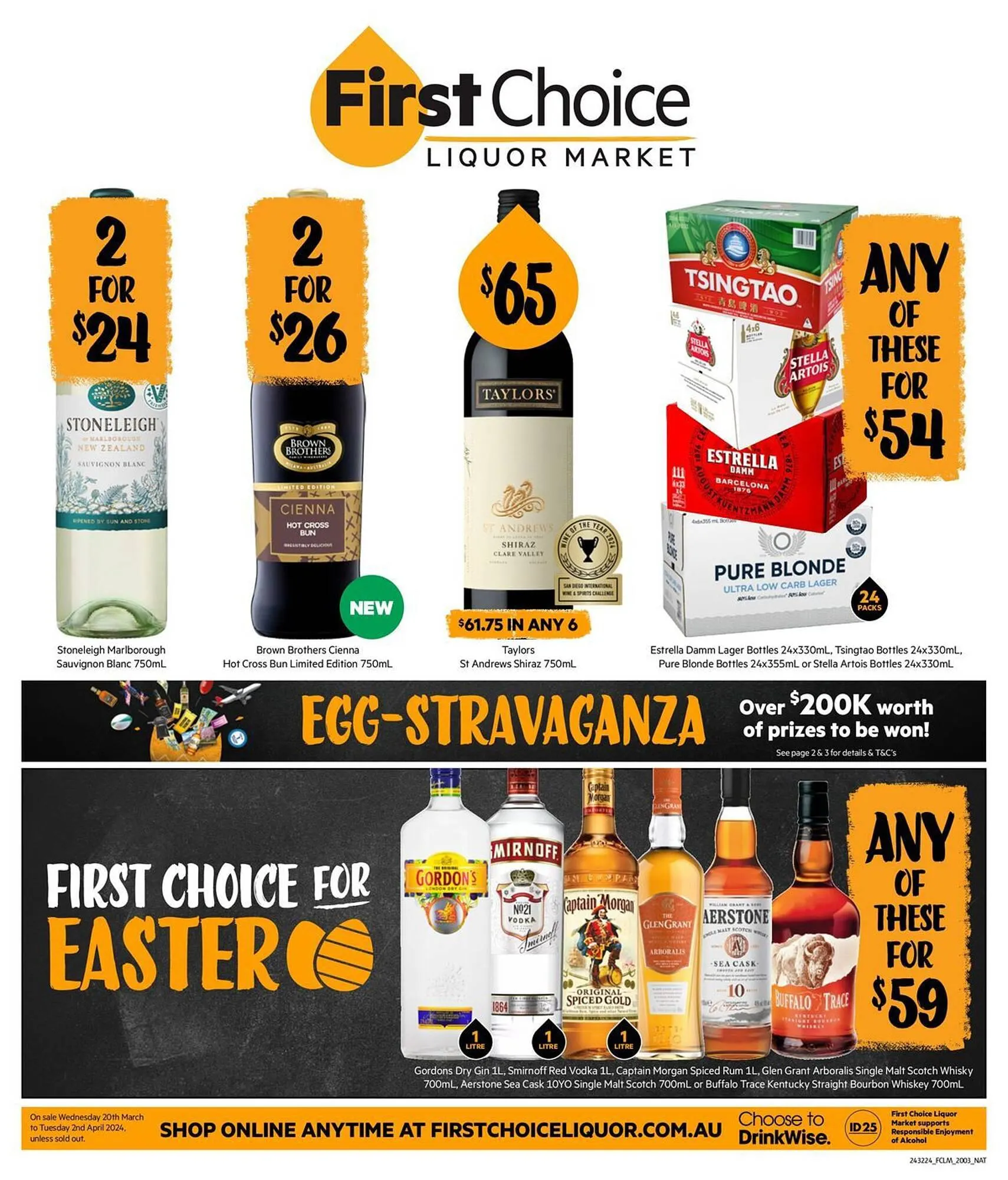 First Choice Liquor catalogue - Catalogue valid from 20 March to 2 April 2024 - page 