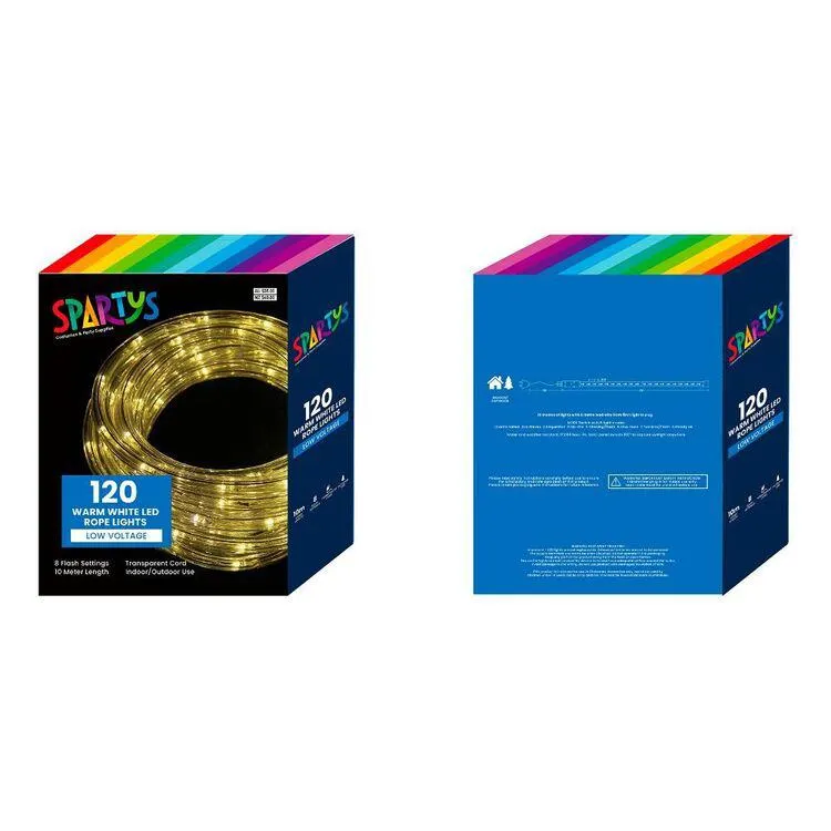 Spartys 120 Low Voltage LED Rope Lights Multicoloured