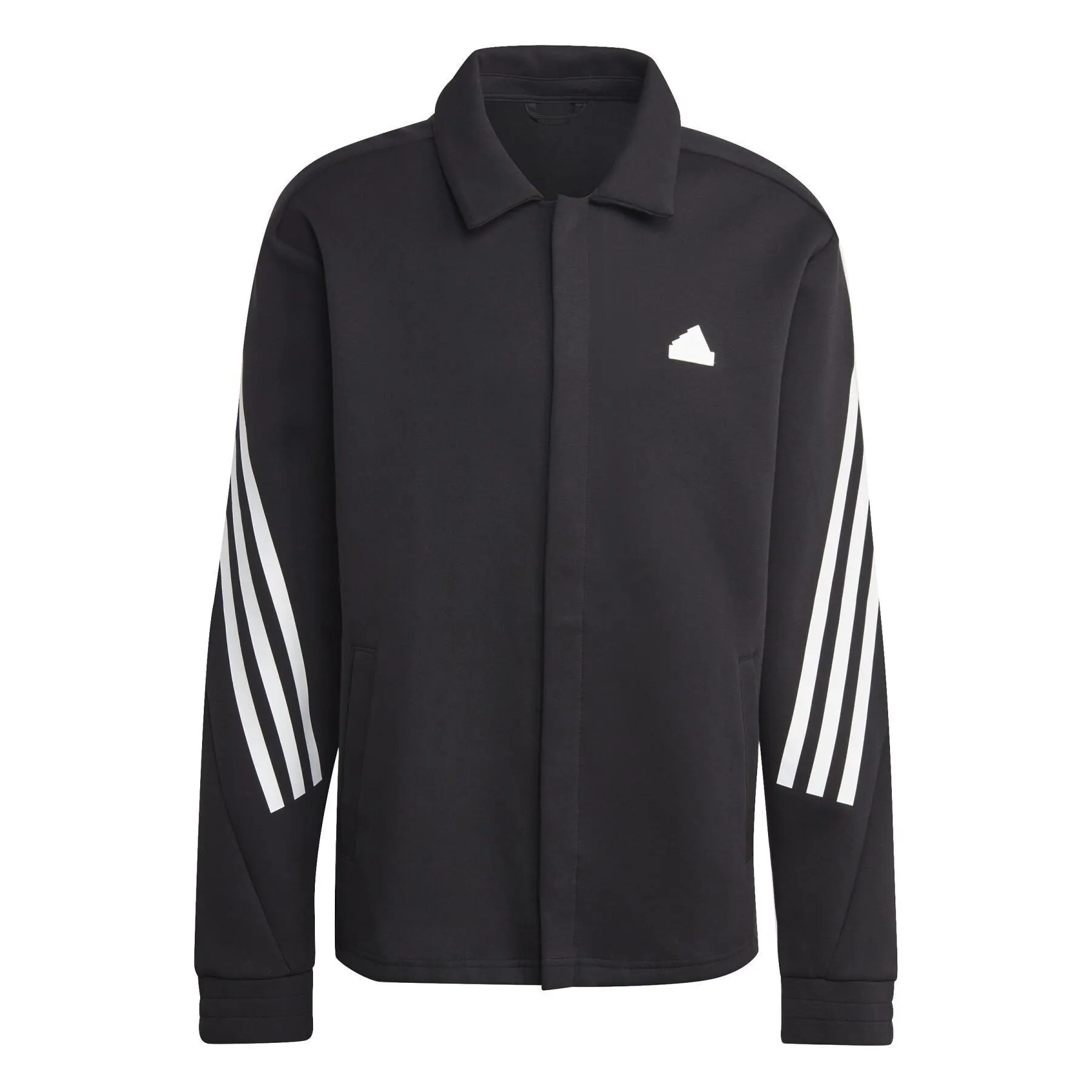 Adidas Future Icons 3-Stripes Coaches Jacket - Mens - Black