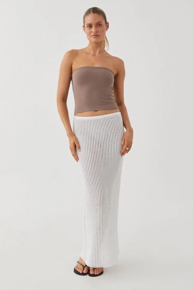Sara Crochet Maxi Skirt