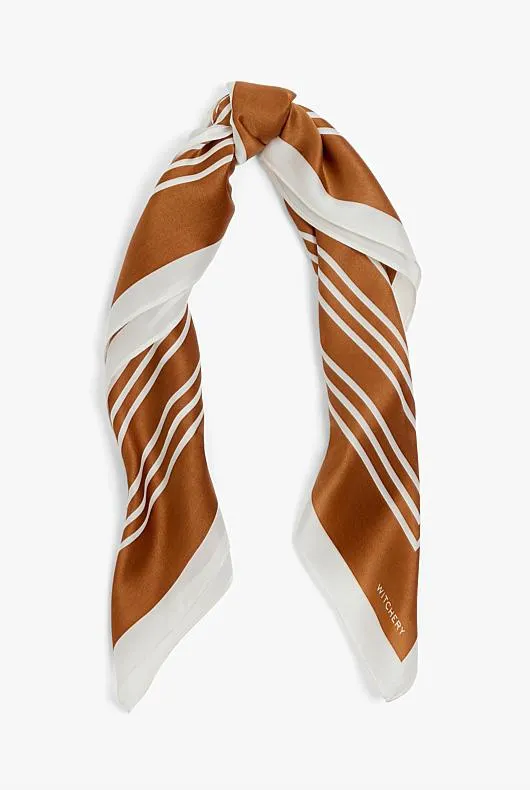 Stripe Print Scarf