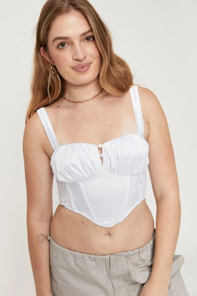 Frida Lace Corset Top