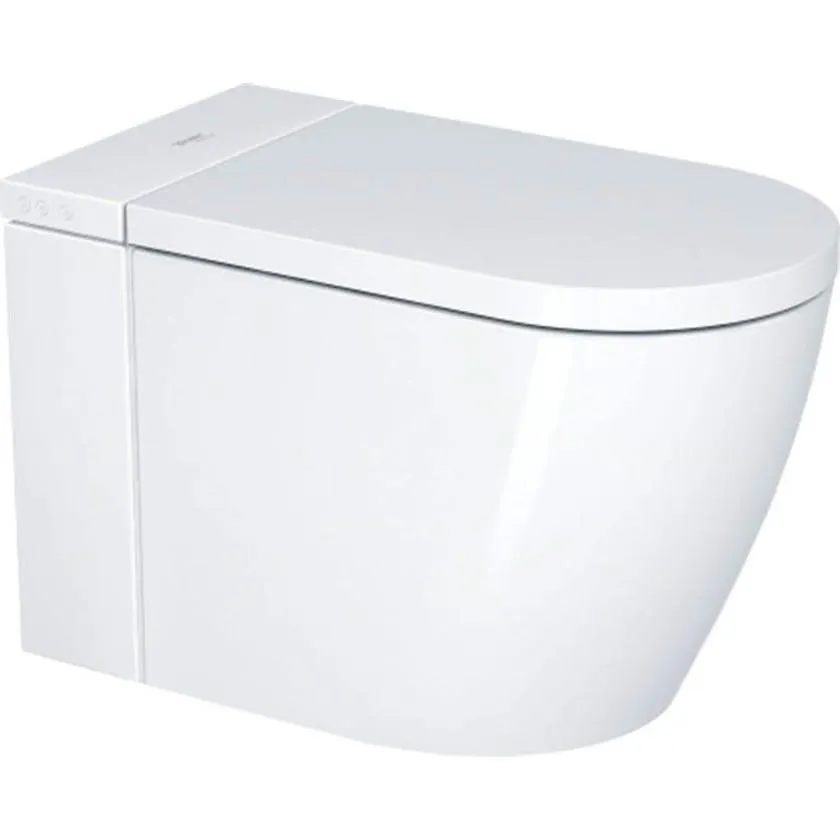 Duravit D810000WP SensoWash i PLUS Wall Faced Toilet - Back Entry / S Trap