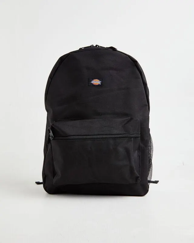 Classic Label Backpack in Black
