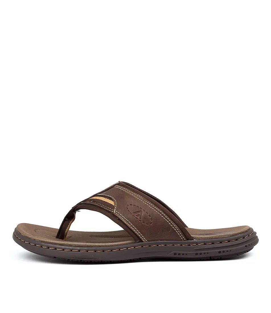 dboy cf dark brown crazyhorse leather