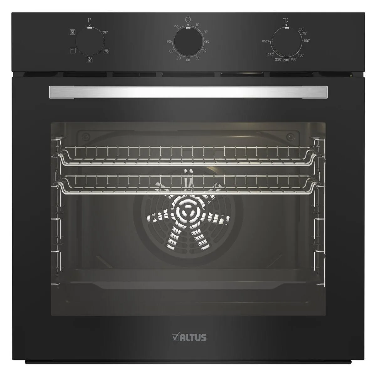 Altus 85 Ltr Multi Function Built-In Black Oven ABO6850FB