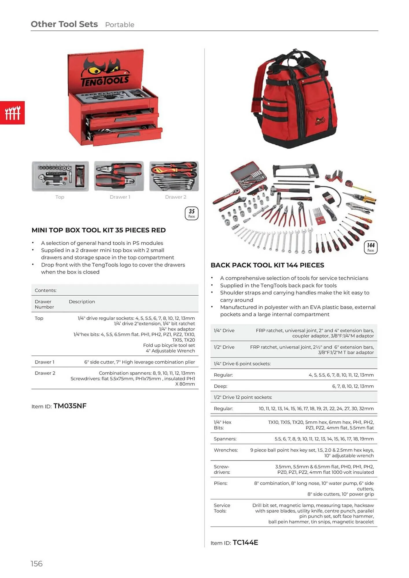Teng Tools catalogue - Catalogue valid from 24 April to 31 December 2024 - page 157