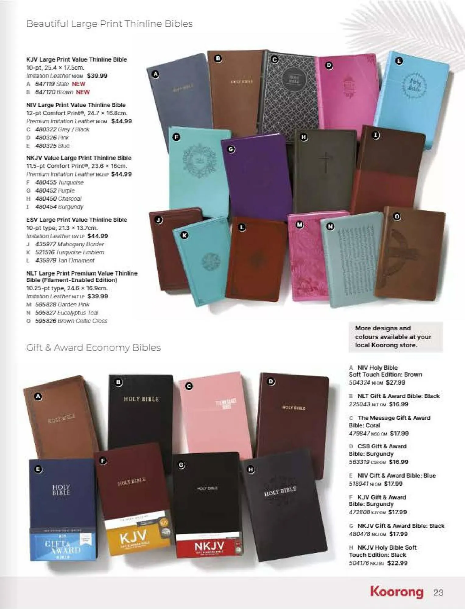 Koorong catalogue - Catalogue valid from 1 March to 1 April 2024 - page 23