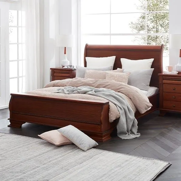 Monet Bed Frame W/Doona Foot, Old English Oak