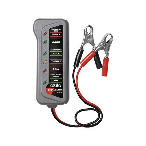 Ozito 12V Battery And Alternator Tester