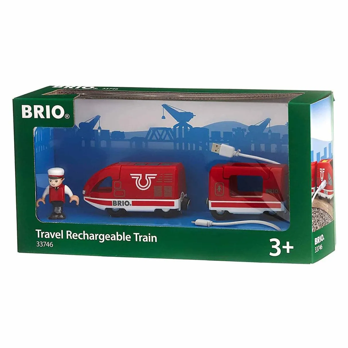 BRIO 33746 Travel Rechargeable Train