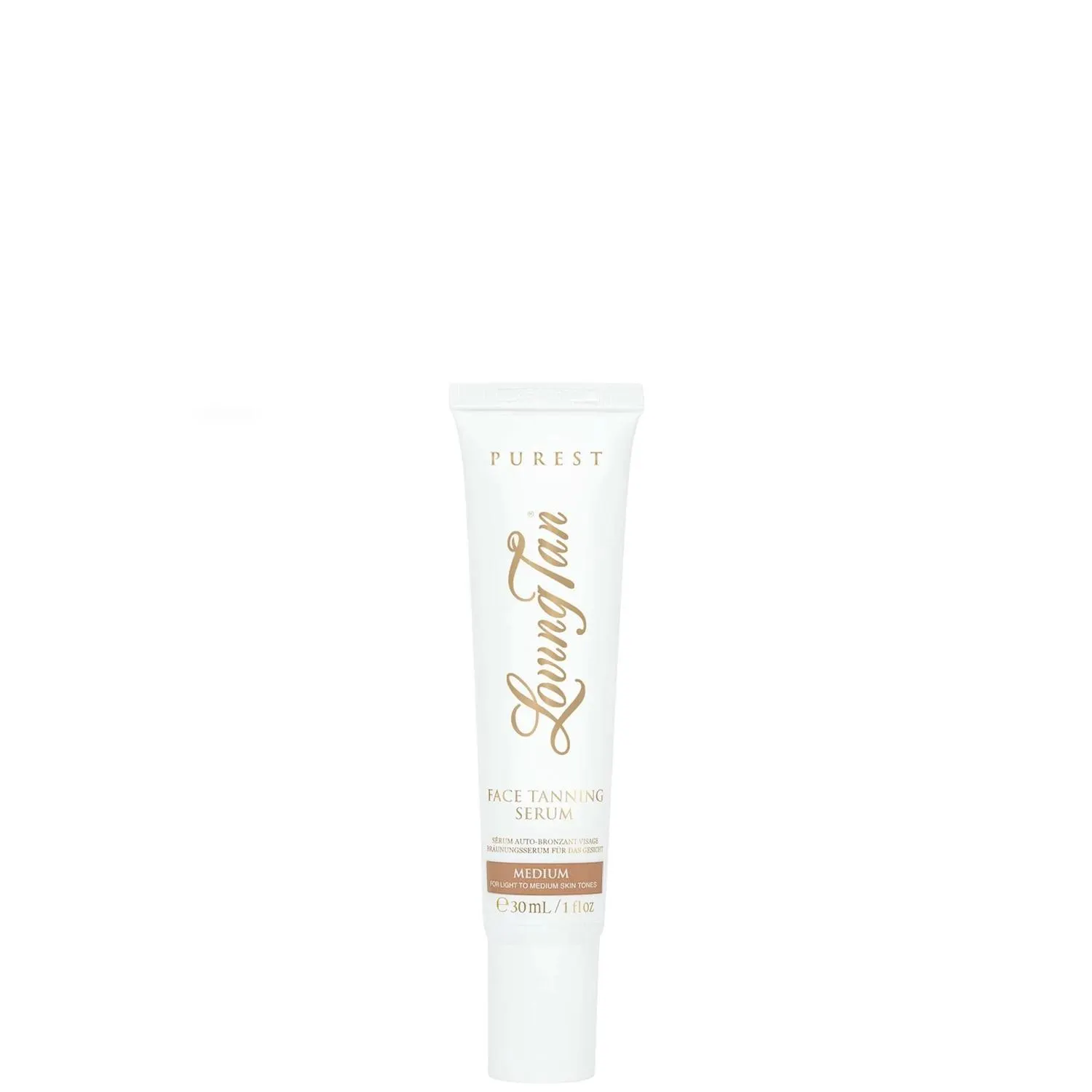 Loving Tan Purest Face Tanning Serum - Medium 30ml