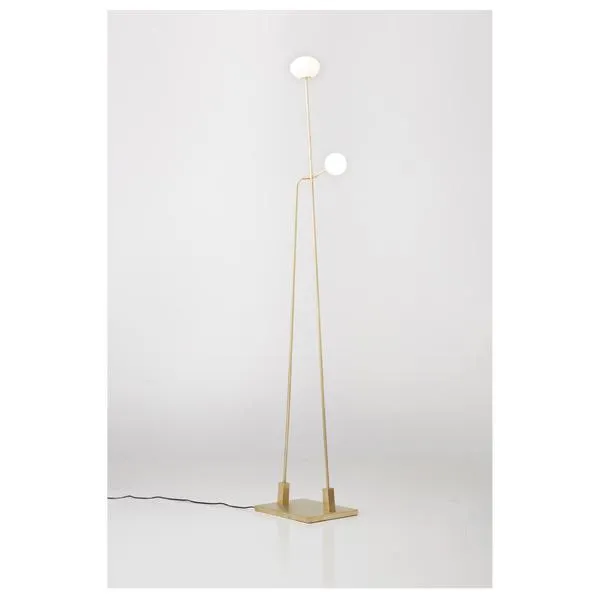 Atelier De Troupe Tempo Floor Lamp Satin Brass TEMPOFLBRO