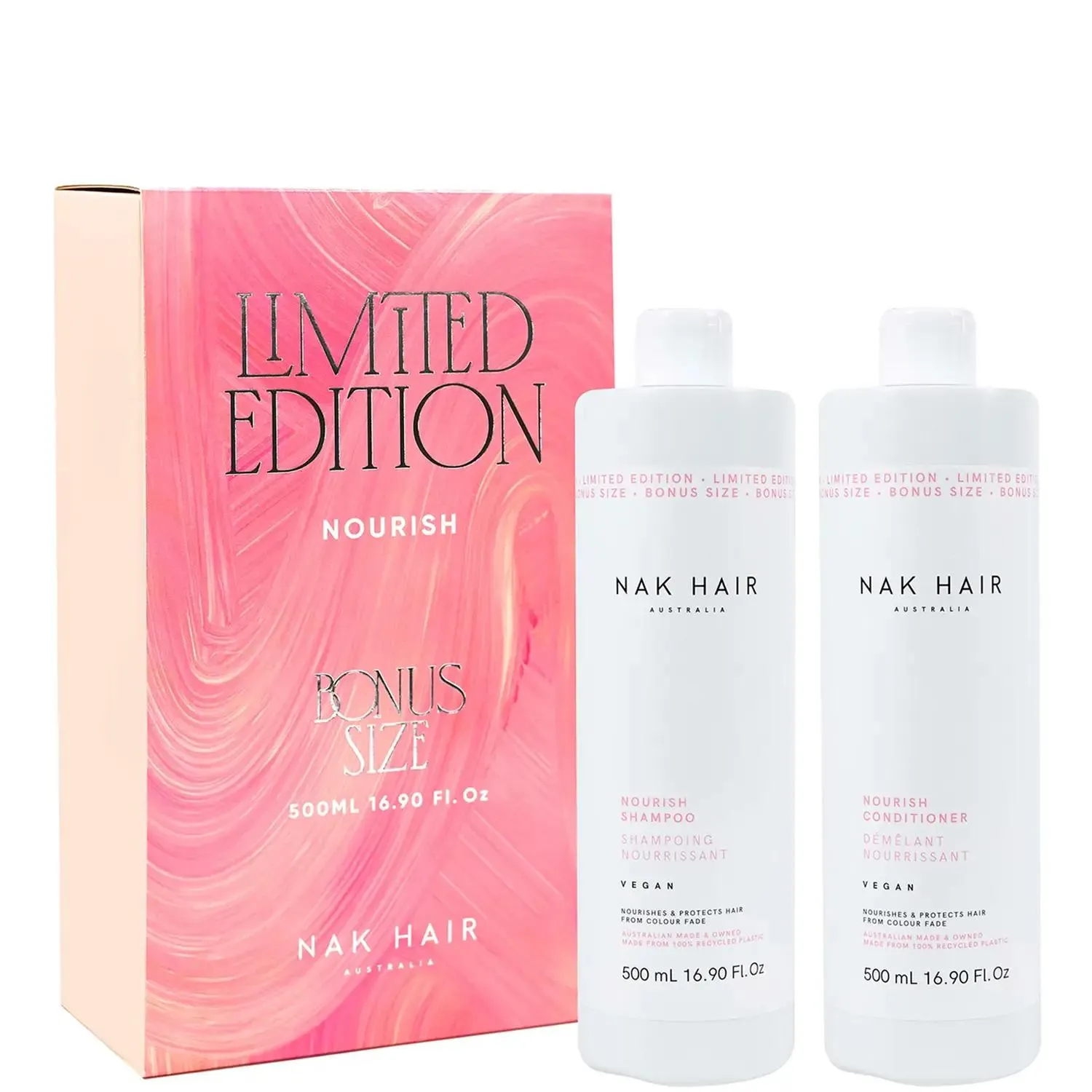 NAK Nourish 500ml Duo (Worth $79.90)