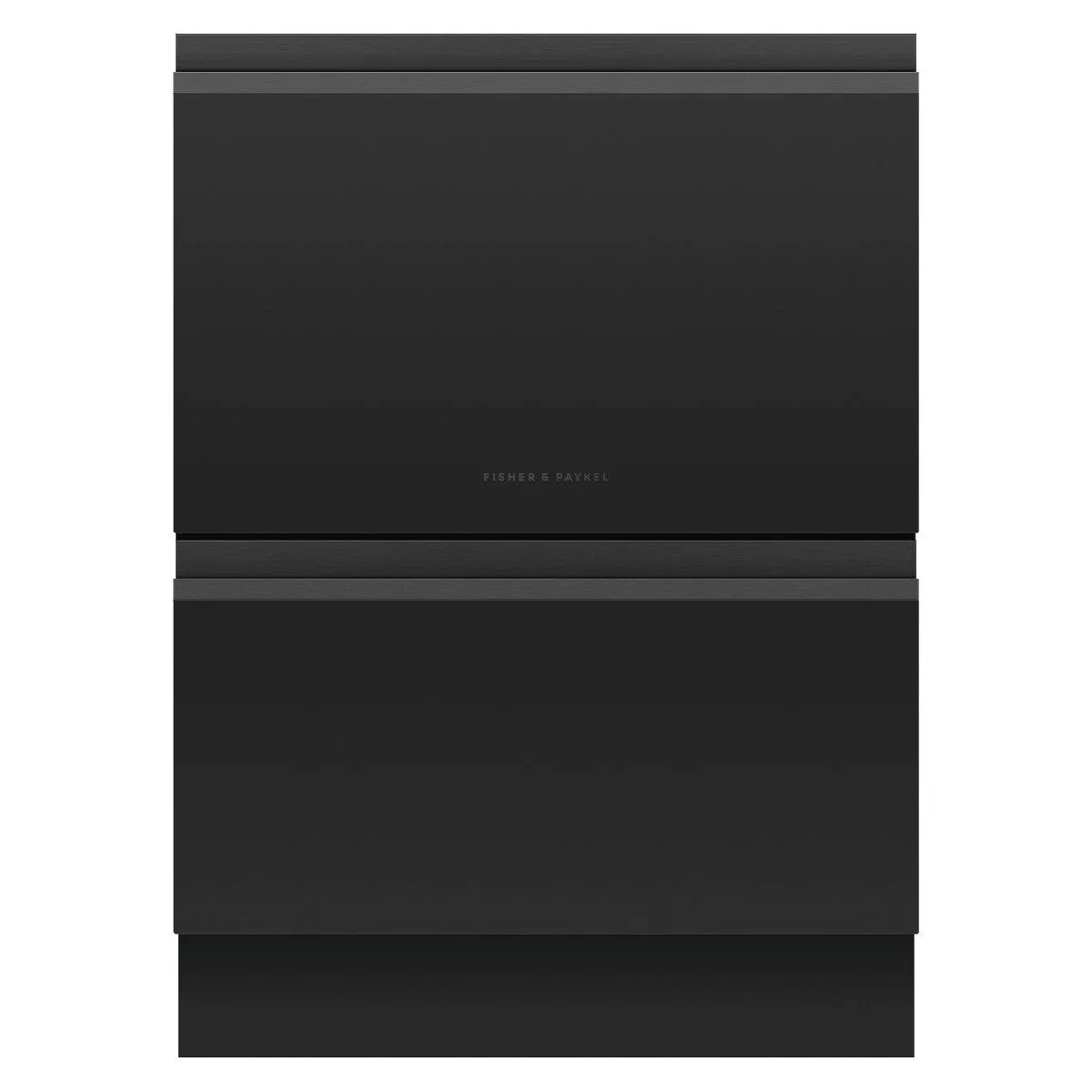 Fisher & Paykel Series 9 Built-Under Double DishDrawer Dishwasher Black Glass DD60D4ZB9