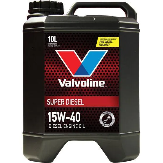 Valvoline Super Diesel Engine Oil - 15W-40 10 Litre