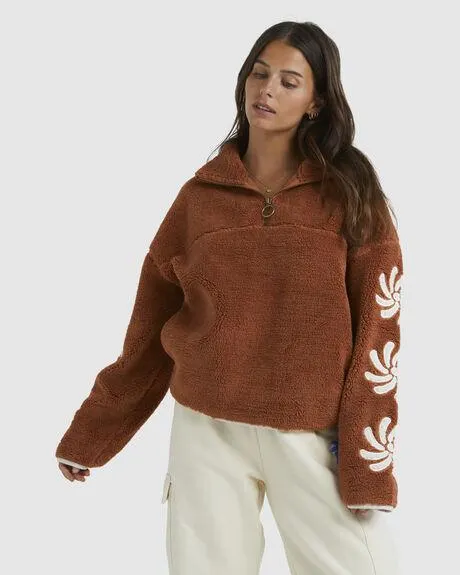 Sun Fun Half Zip Crew