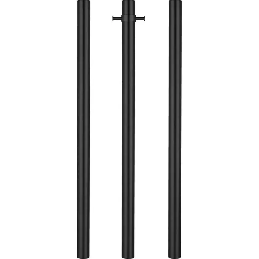 Innova HR3000VBK Trio Vertical Matte Black Heated Towel Rail