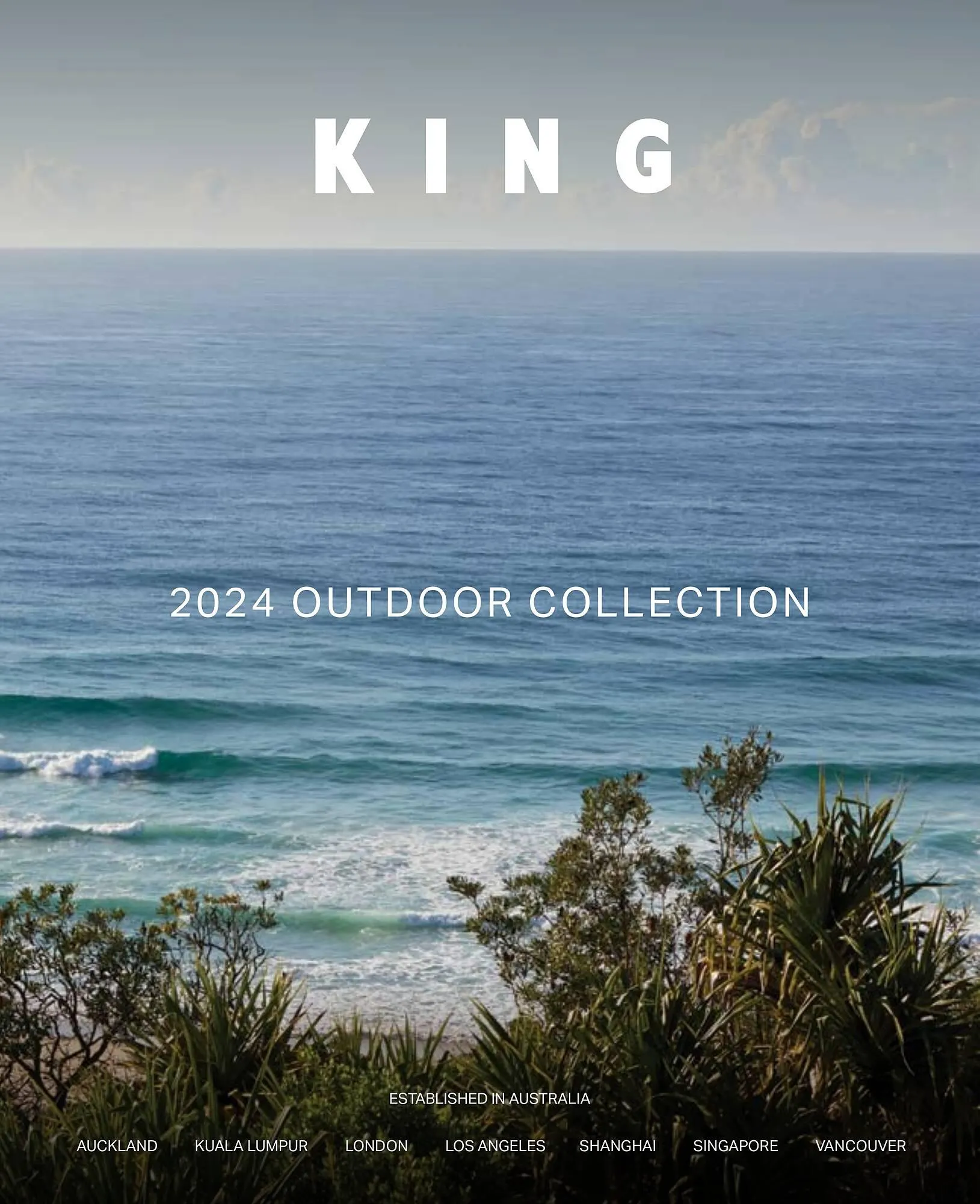 King Living catalogue - Catalogue valid from 1 September to 31 May 2024 - page 1