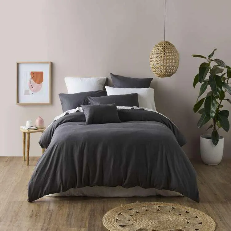KOO Loft Cotton Linen Quilt Cover Set