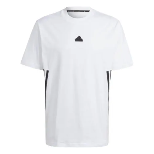 ADIDAS FUTURE ICONS 3-STRIPES TEE - MENS - WHITE