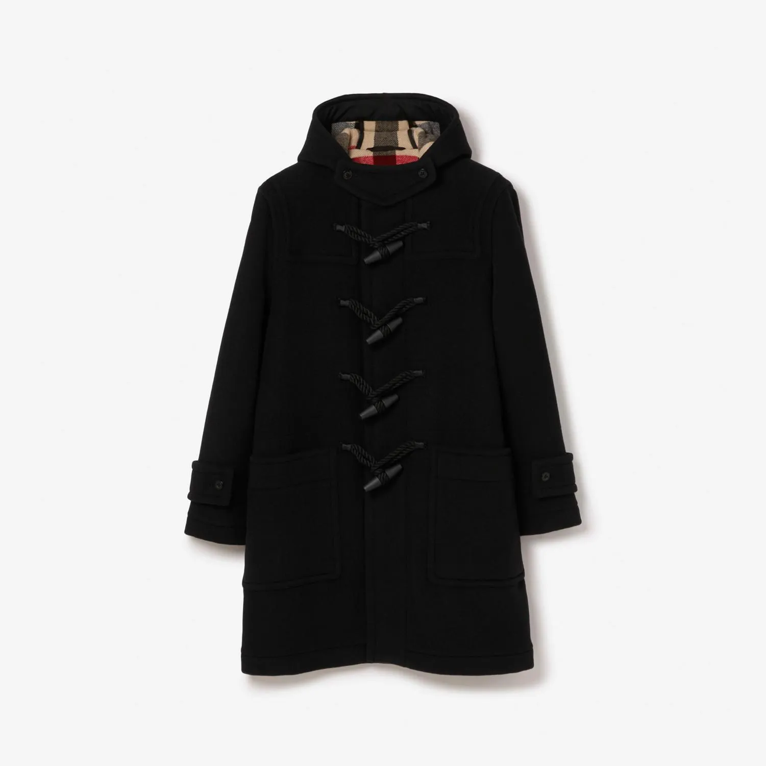 Wool Blend Duffle Coat