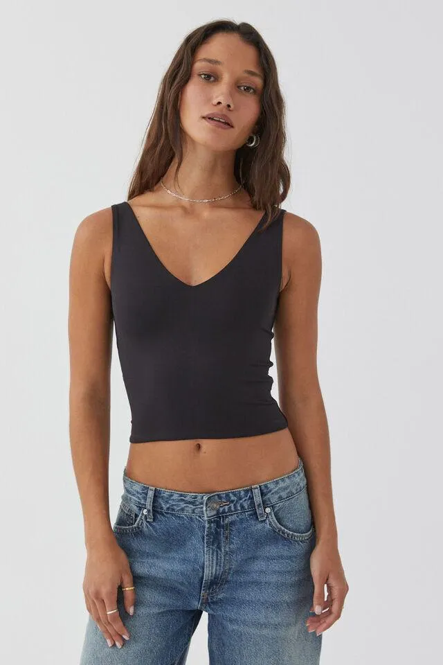 Luxe V Neck Tank