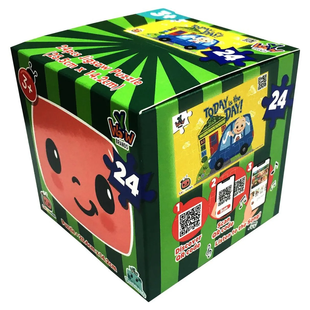 Puzzleheadz Cocomelon - 24-piece Jigsaw Puzzles