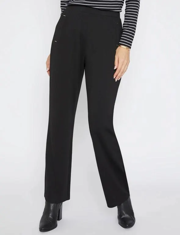 Millers Full Length Pocket Detail Ponte Lounger Straight Leg Pant