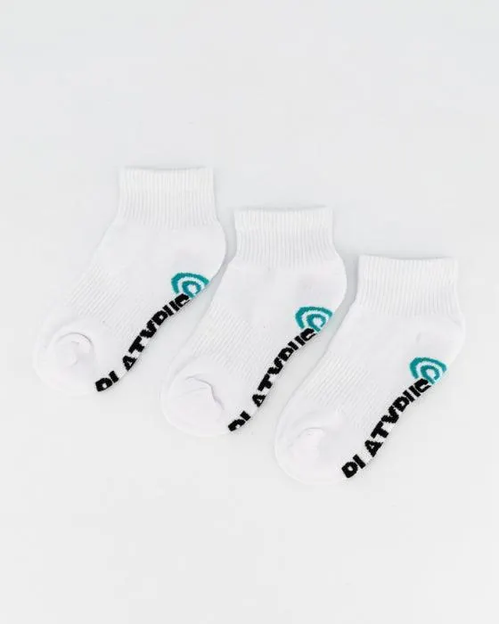 Kids Platypus Ankle Socks 3 PK