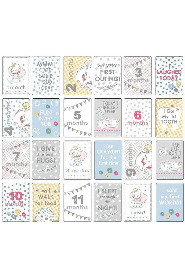 Disney Dumbo Milestone Cards