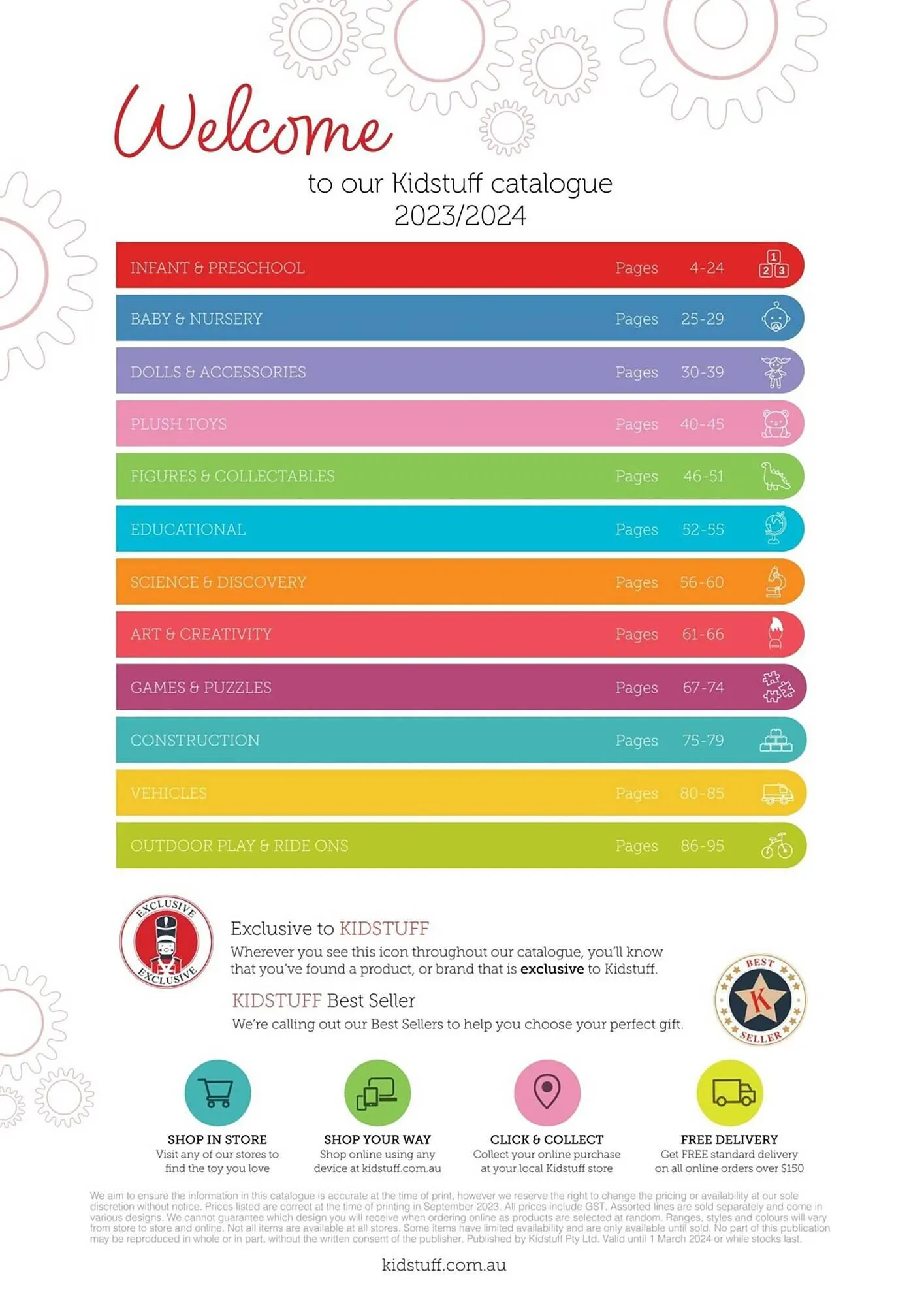 Kidstuff catalogue - Catalogue valid from 21 September to 31 December 2024 - page 3