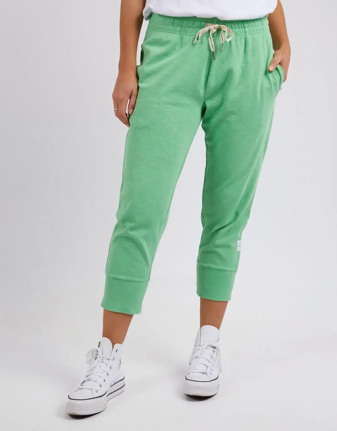 3/4 Brunch Pants - Meadow Green