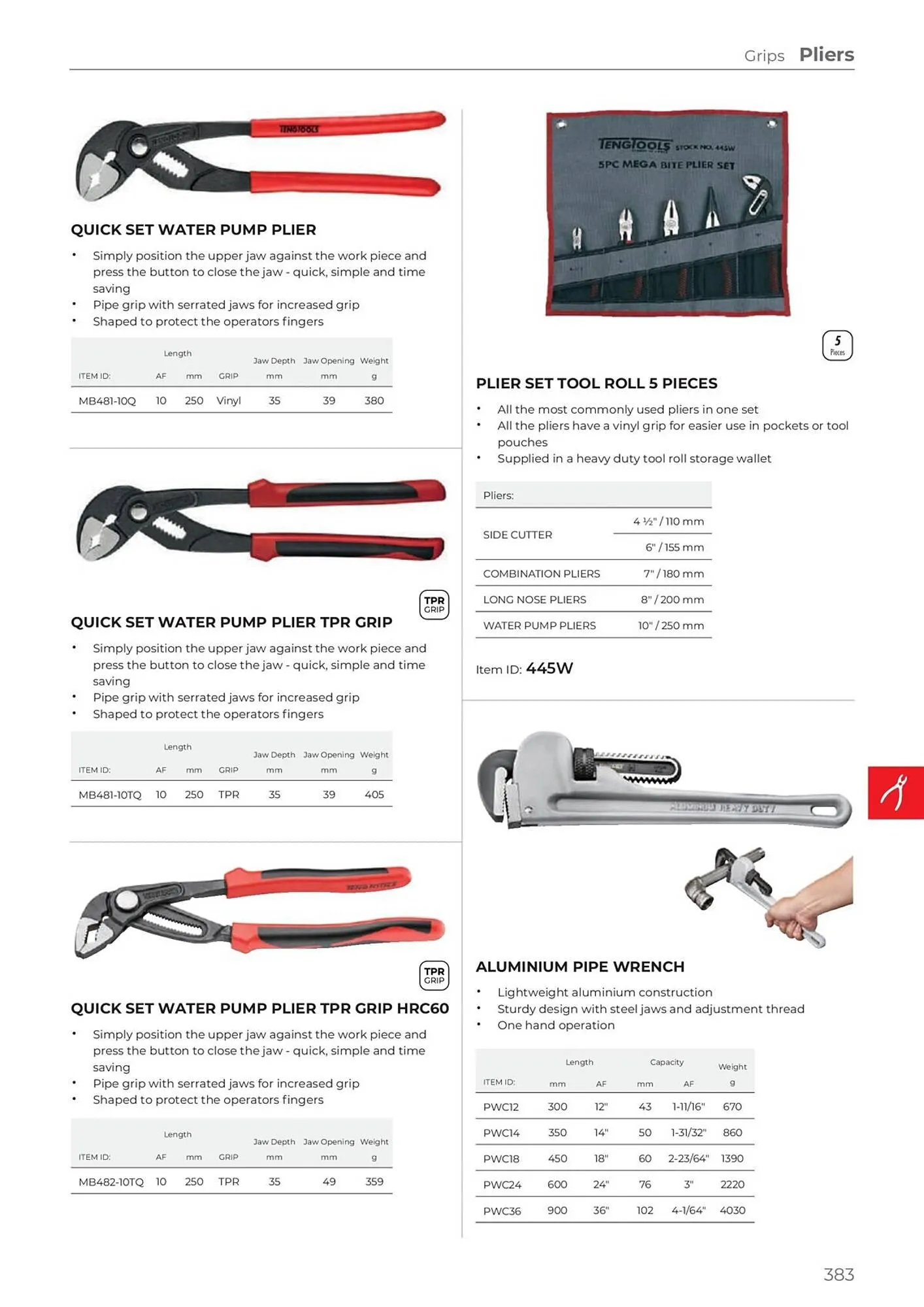 Teng Tools catalogue - Catalogue valid from 24 April to 31 December 2024 - page 384