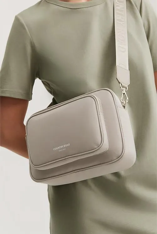 Recycled Polyester Soft Crossbody Bag