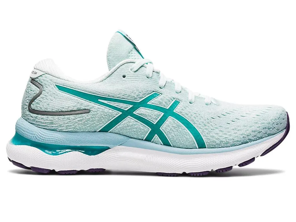 ASICS Gel Nimbus 24 (D) - Womens - Soothing Sea/Sea Glass