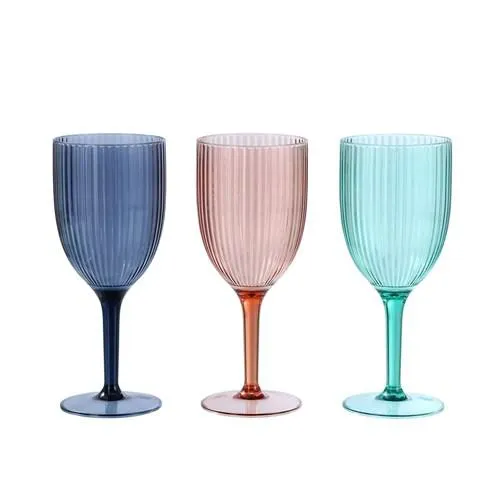 Palm Deco Wine Goblet