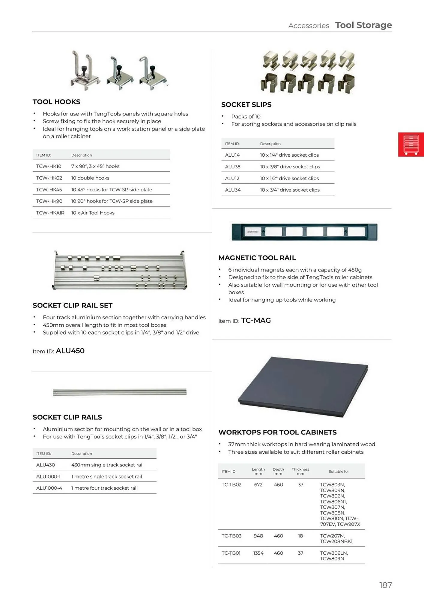 Teng Tools catalogue - Catalogue valid from 24 April to 31 December 2024 - page 188