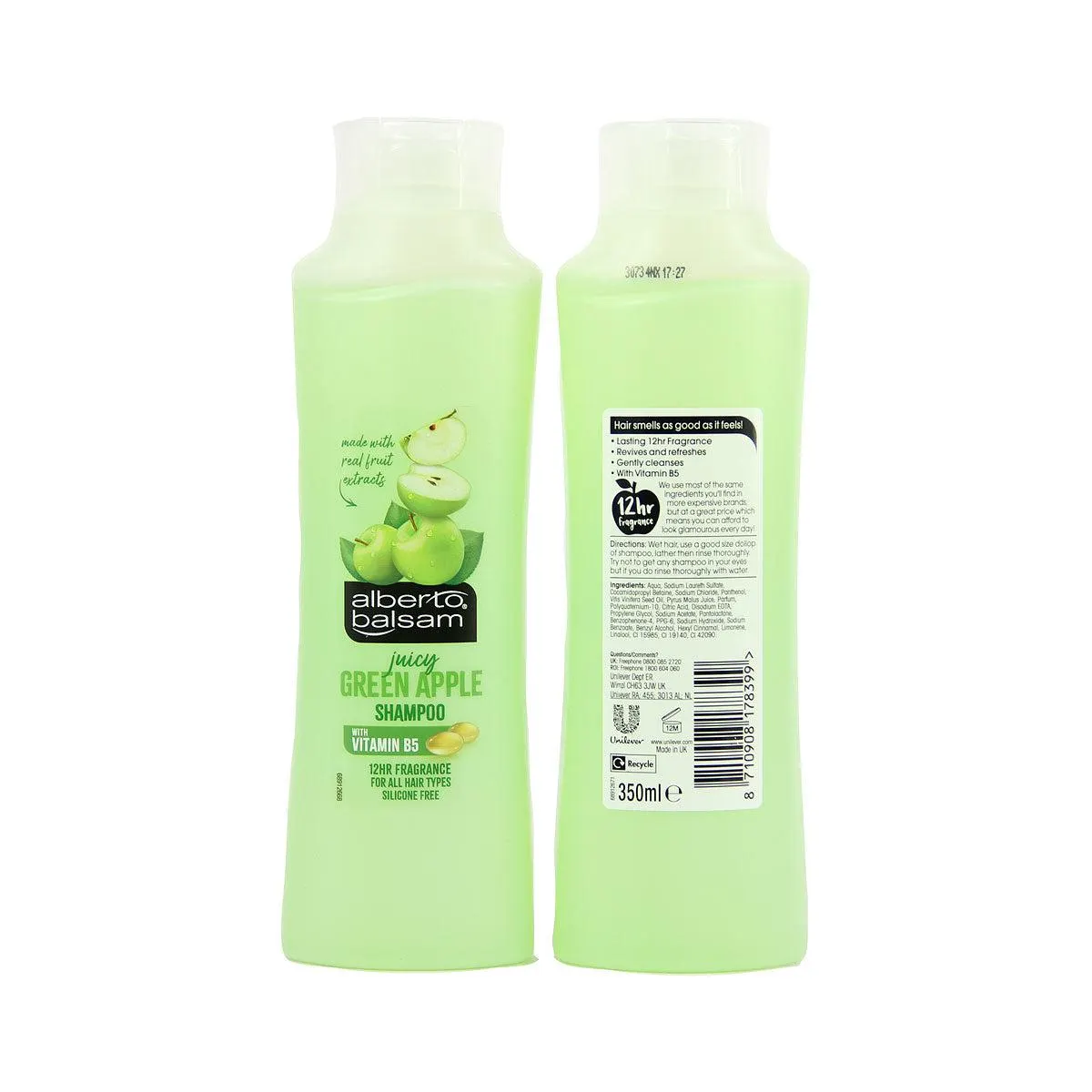 Alberto Balsam Green Apple Shampoo 350mL