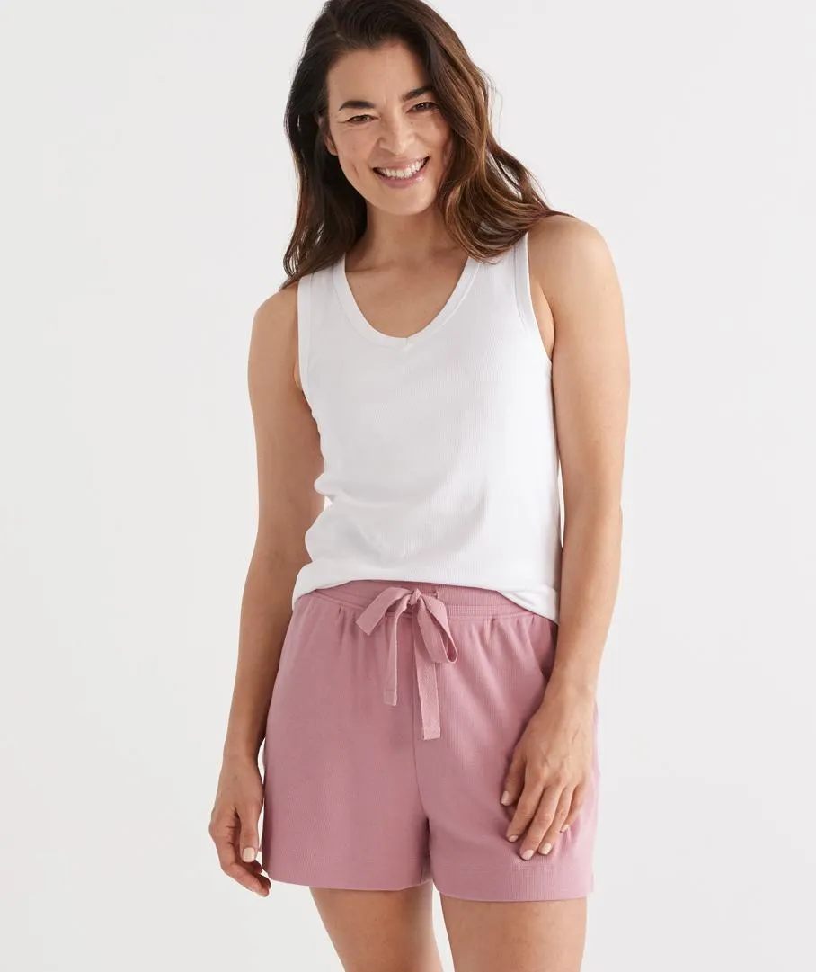 Australian Cotton Knit Shelf Bra Tank